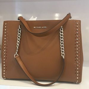 NEW! Large MK Leather Bag